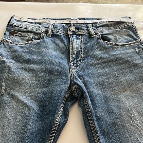 Silver Jeans ZAC Bootcut Size 33 - Picture 4 of 16